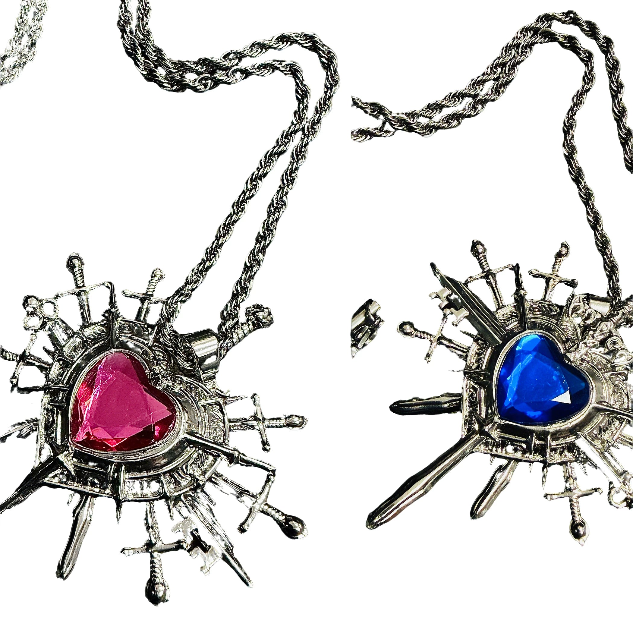 PAIKI Retro Love Splicing Necklace