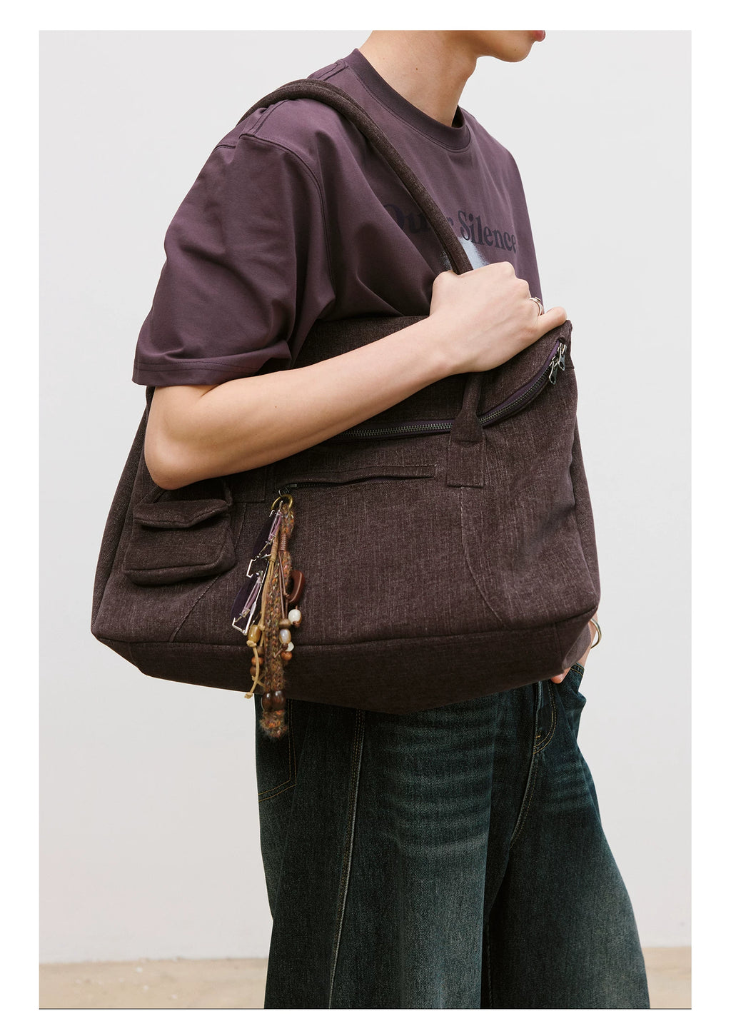 LR MADE Large Capacity Shoulder Handbag