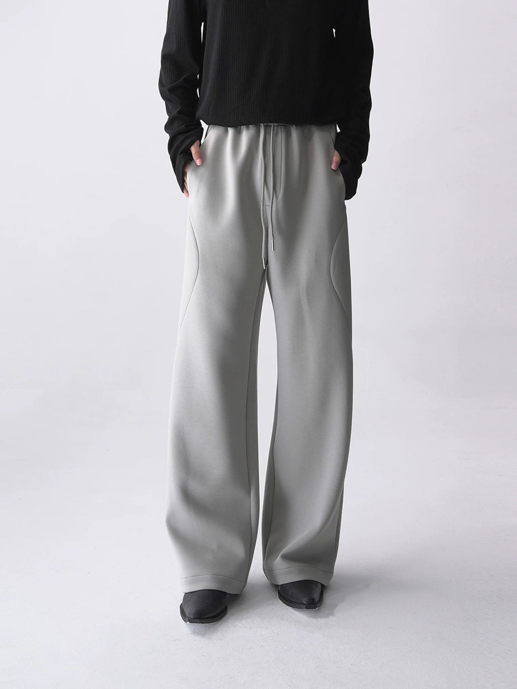 SOUTH FISH Cloud Ink 400g Wrinkle-Resistant Straight-Leg Joggers