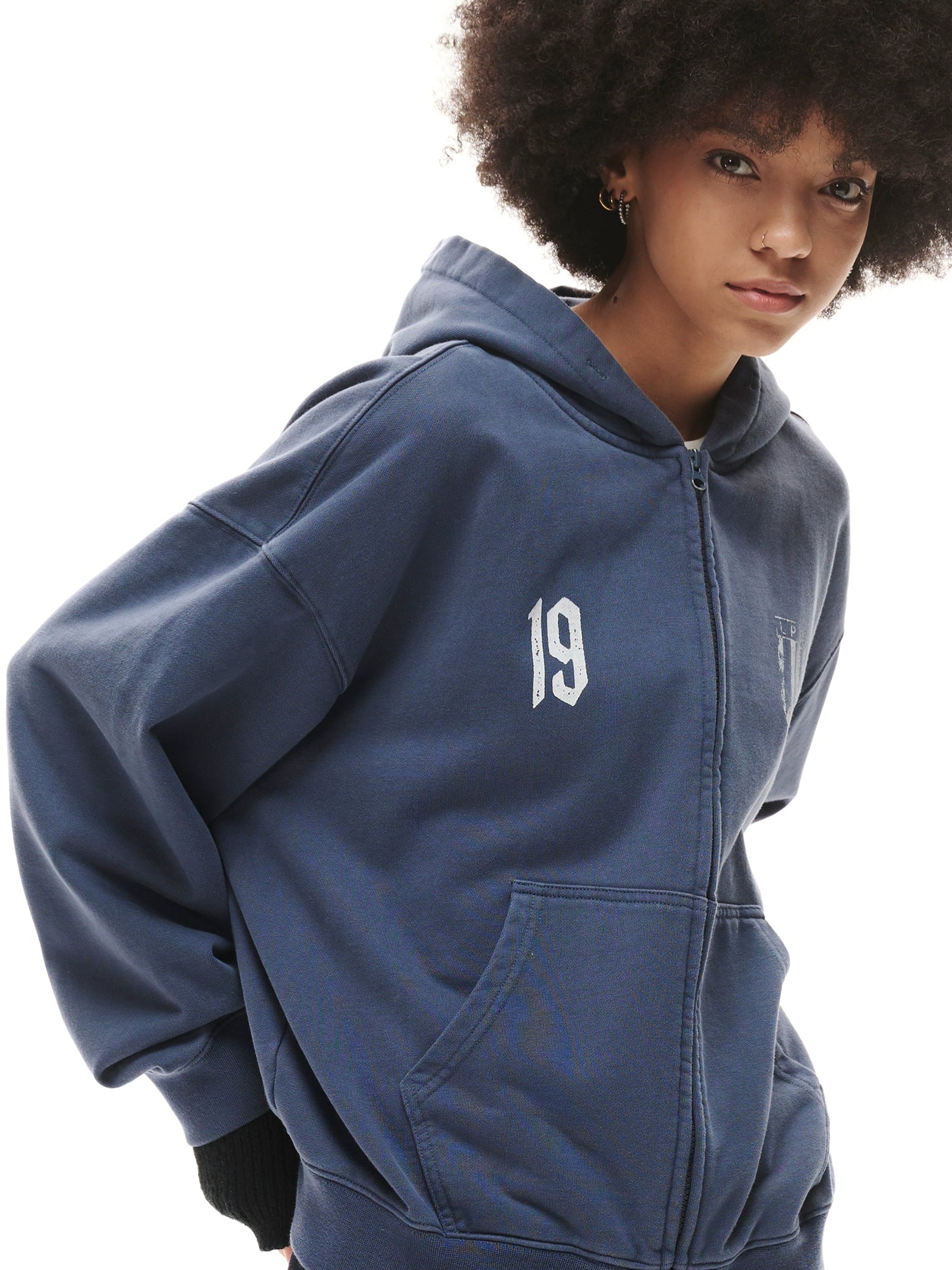Loopsoon Loose Casual Versatile Trend Hooded Sweater