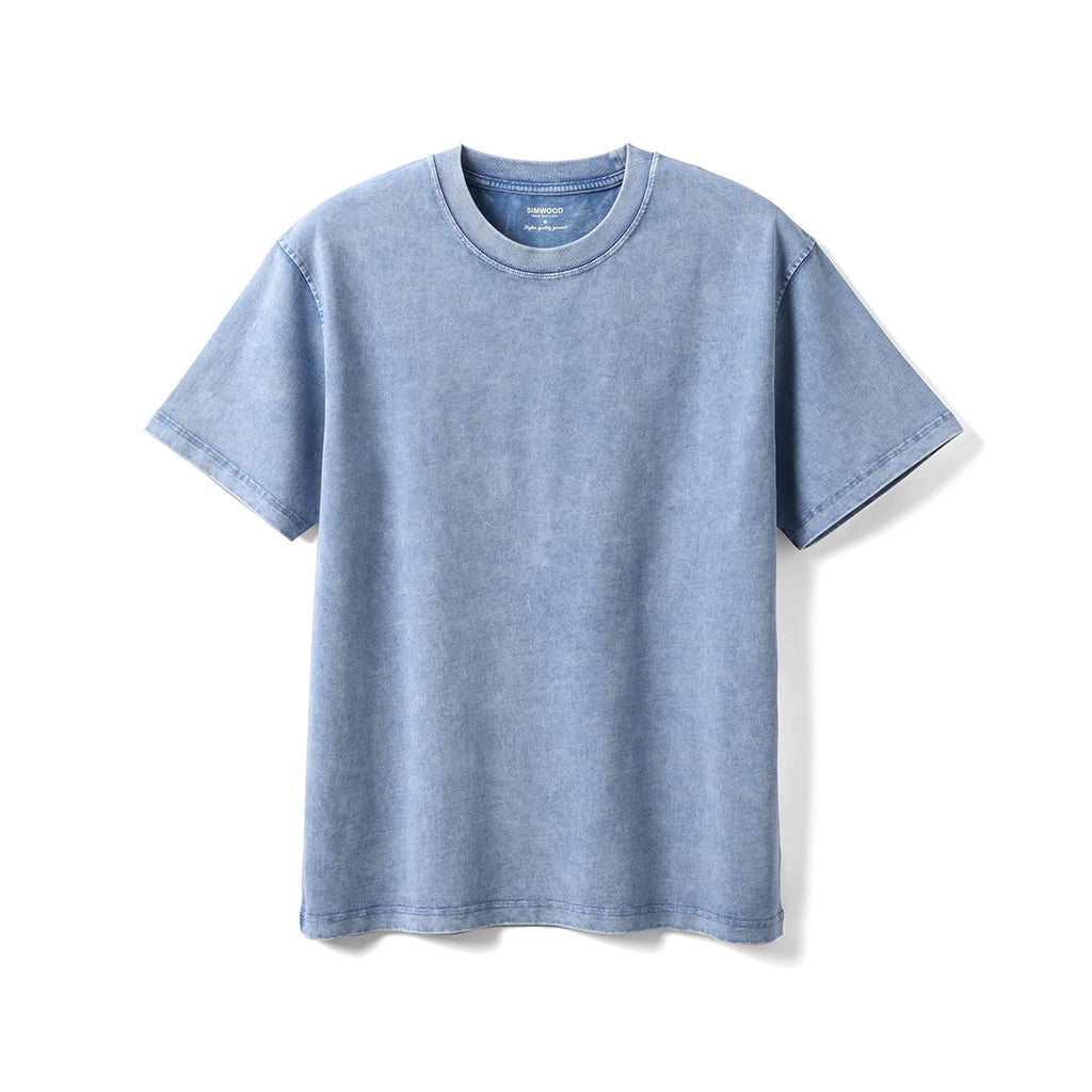 SIMWOOD High Quality Washed Tee