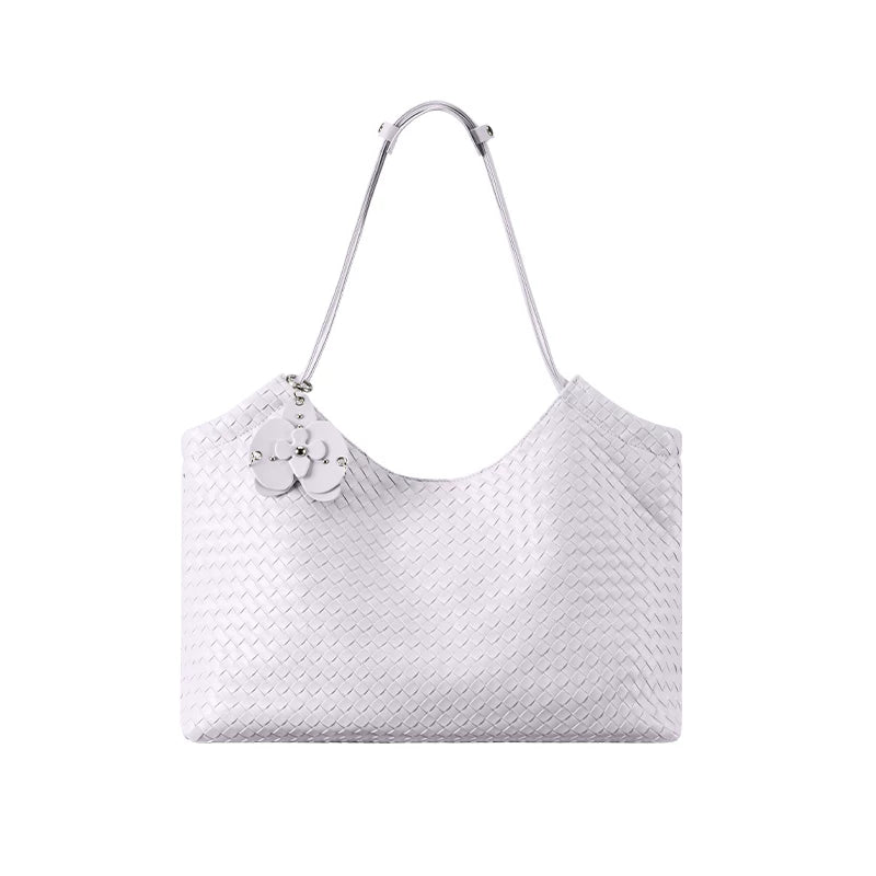Acynmixx Woven Light Luxury High-end Large-capacity Shoulder Bag
