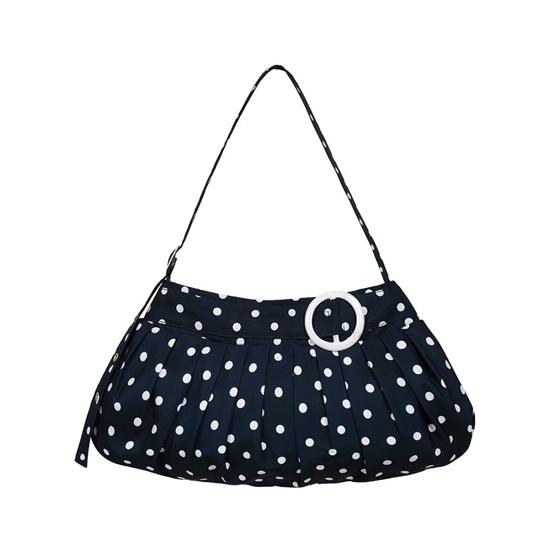 Costustoot Striped Polka Dot Underarm Shoulder Bag
