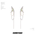 SUMIYAKI Butterfly Pearl Earrings