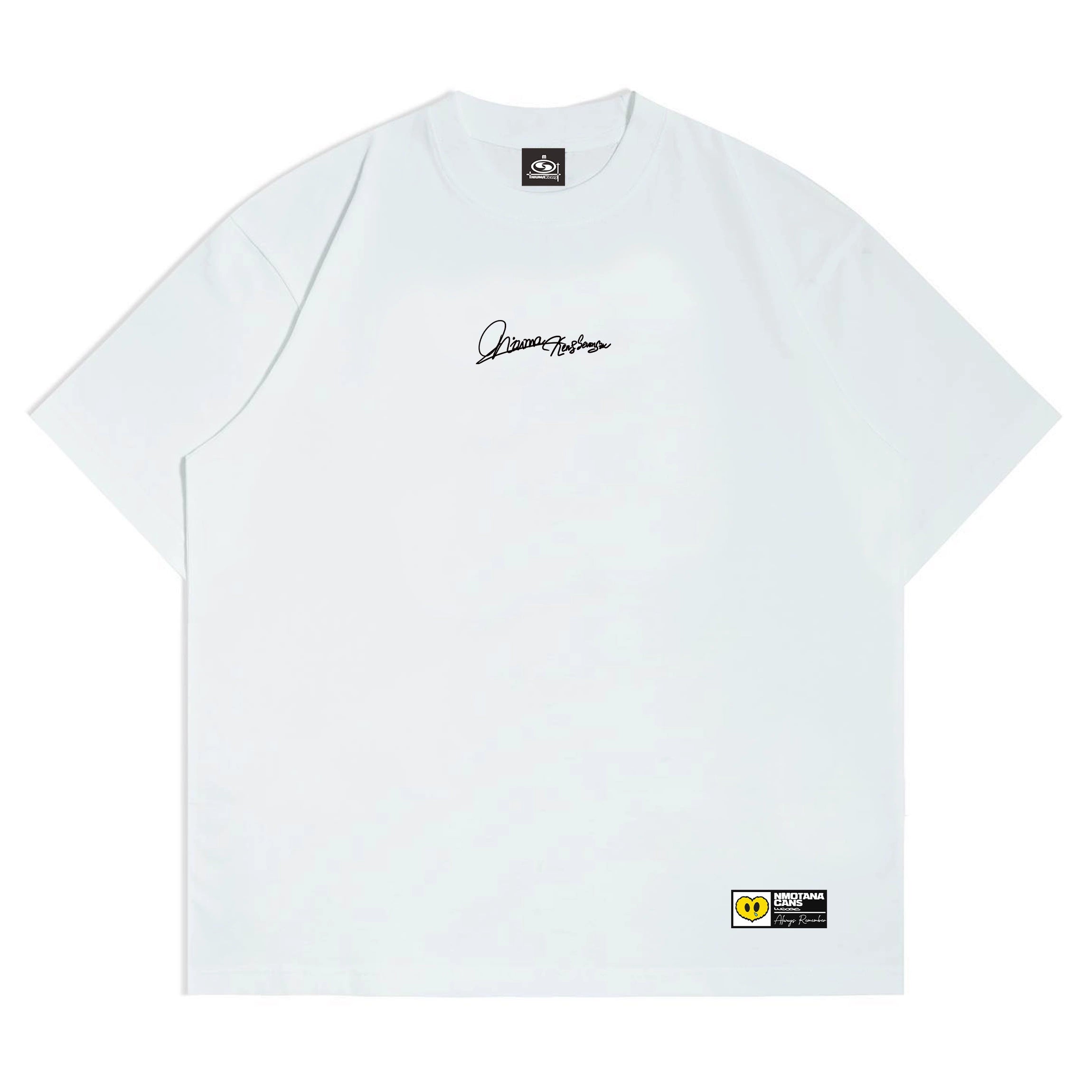 The 76th Human NMK Basic Handwritten Letters 100% Cotton Tee