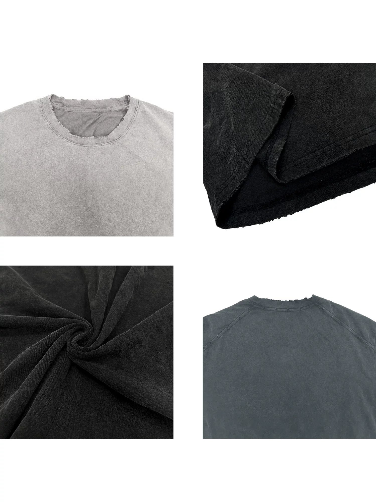 WANNA LAB Straight Shoulder Tee