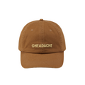 HEADACHE Embroidered Soft-top Curved-brimmed Baseball Cap