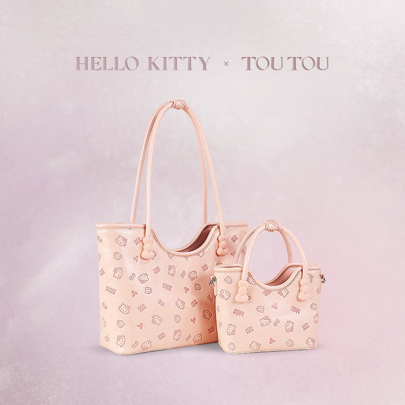 TOUTOU Cute and Sweet HelloKitty Portable Tote Bag