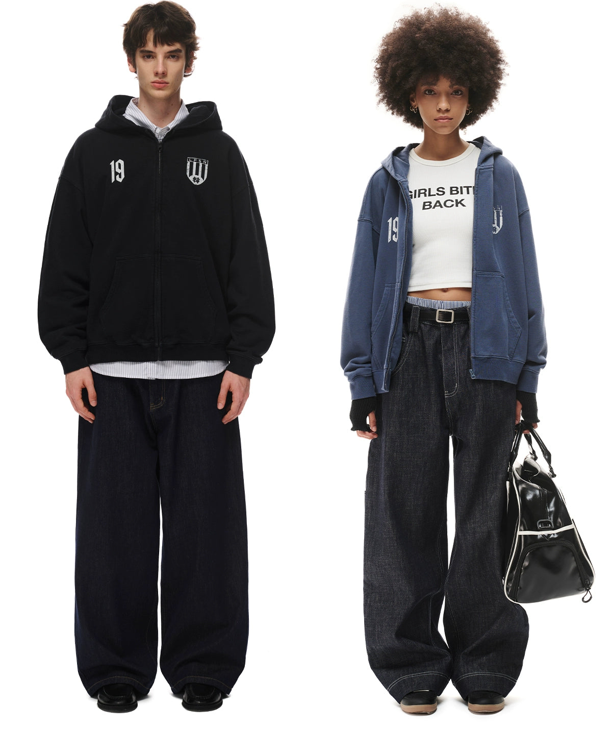 Loopsoon Loose Casual Versatile Trend Hooded Sweater