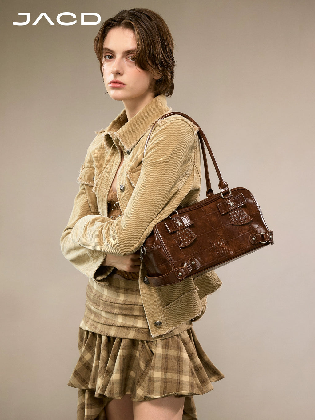 JACD Trendy Cool Retro Spice Girl Shoulder Messenger Bag