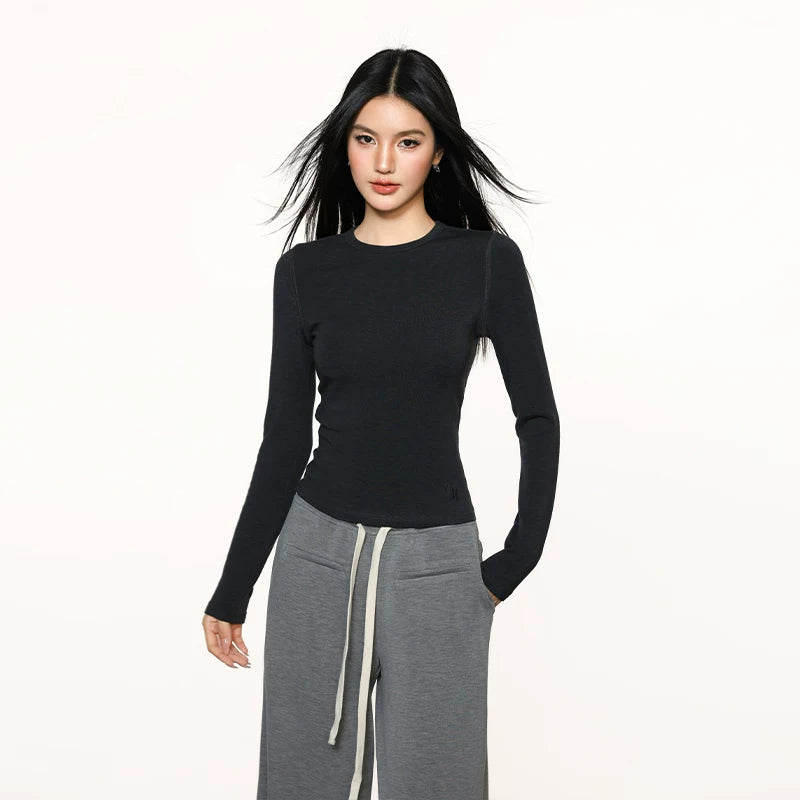 Cherry Melody Retro Primer Slim Slim Long Sleeves