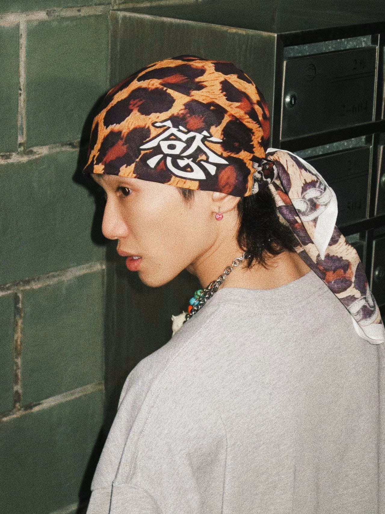 GameOne "Rockgerty" Leopard Retro Street Hip Hop Headscarf