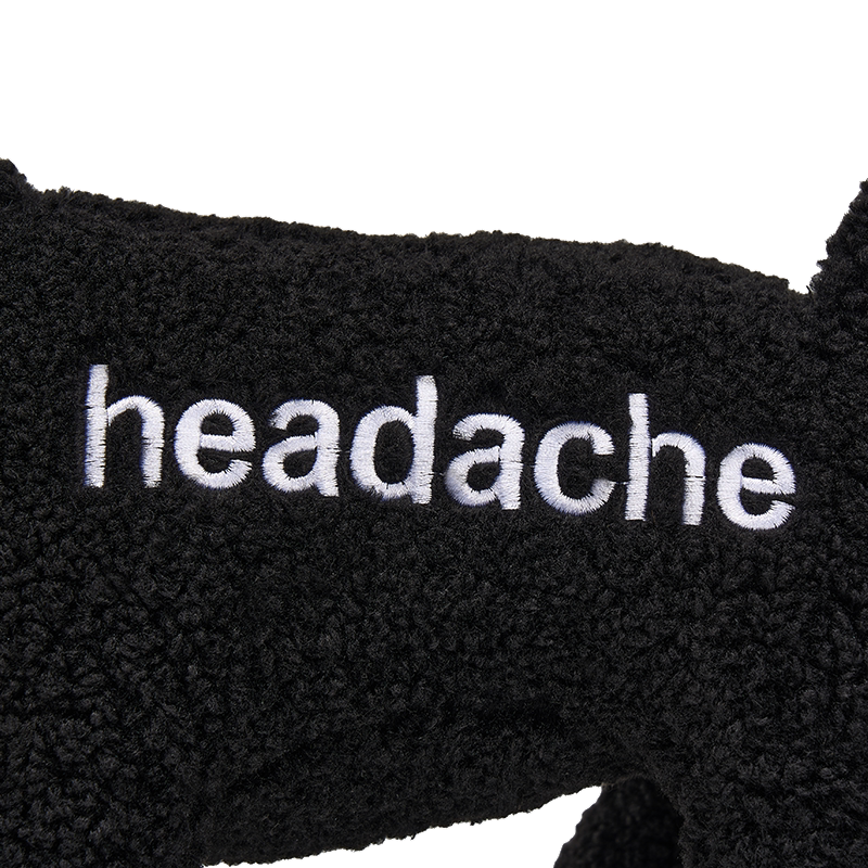HEADACHE Embroidered Plush Doll