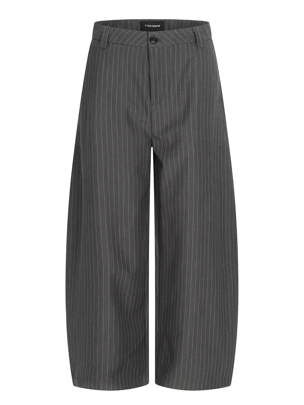 11KN Vertical Striped Thin Pleated Casual Pants