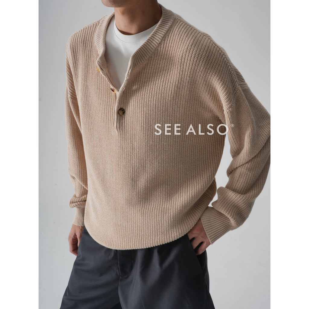 SEE ALSO Slack Lazy Knitted Sweater