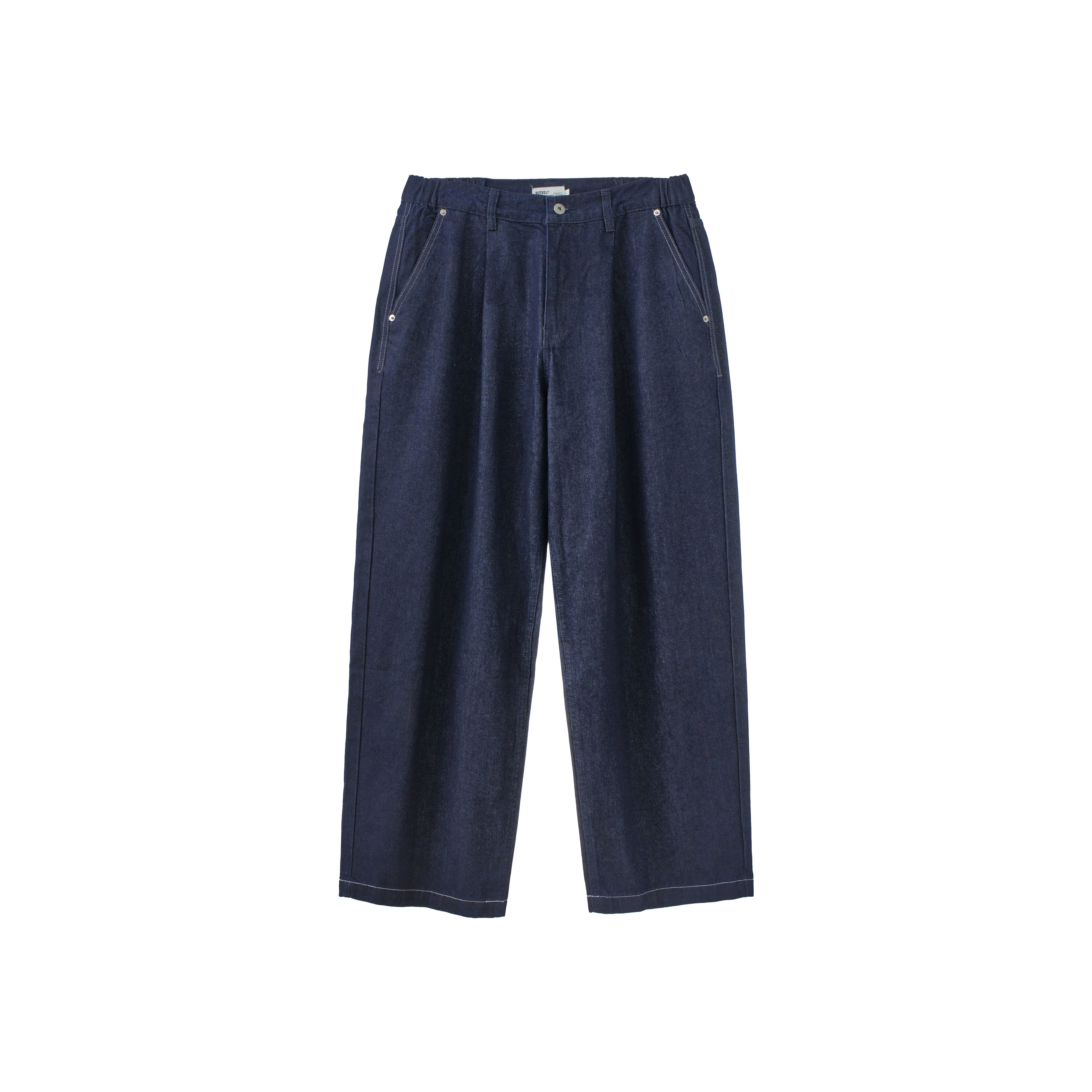 BUTTBILL Japanese bright line washed jeans