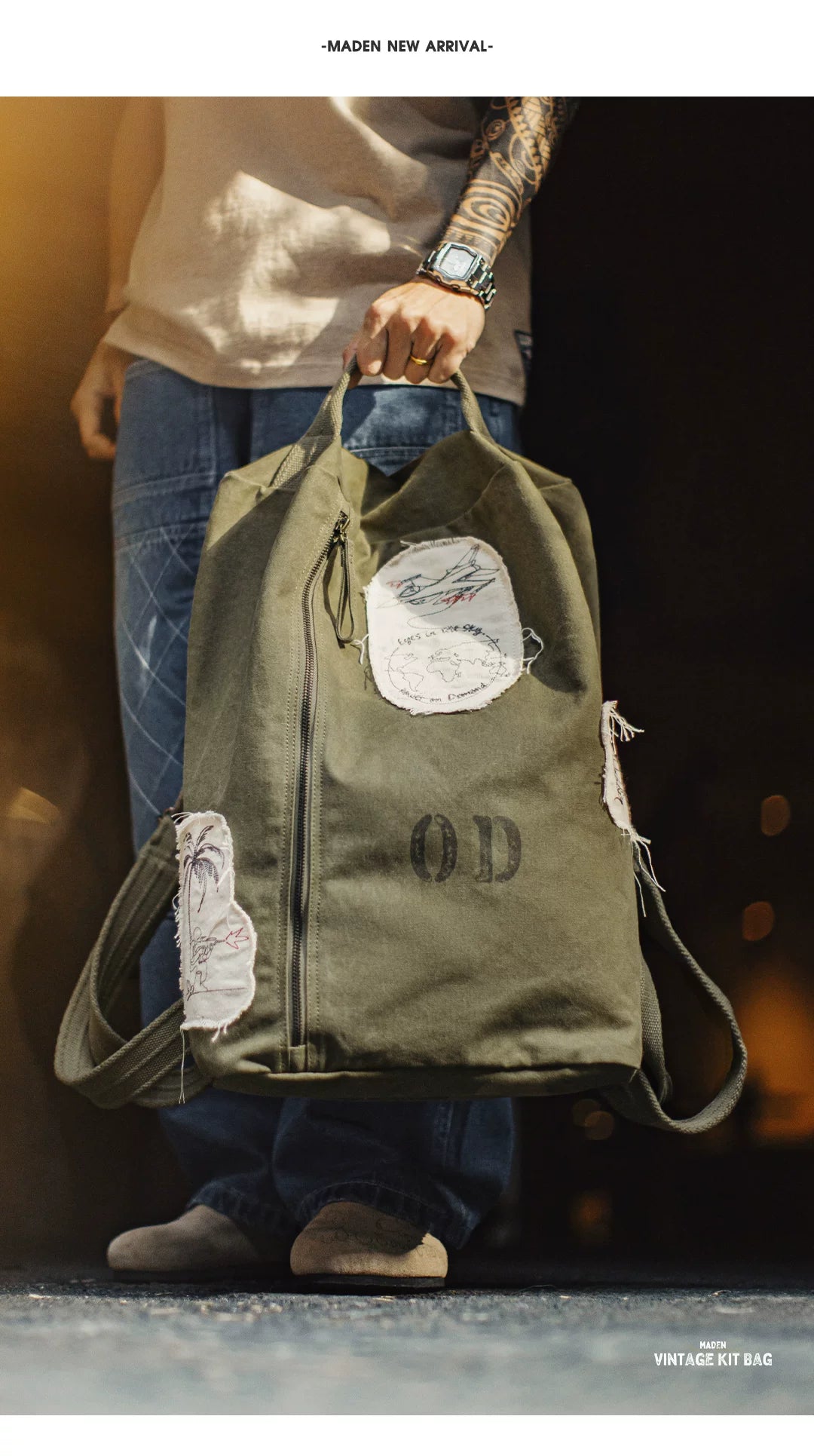 Madden Large Capacity Computer Backpack