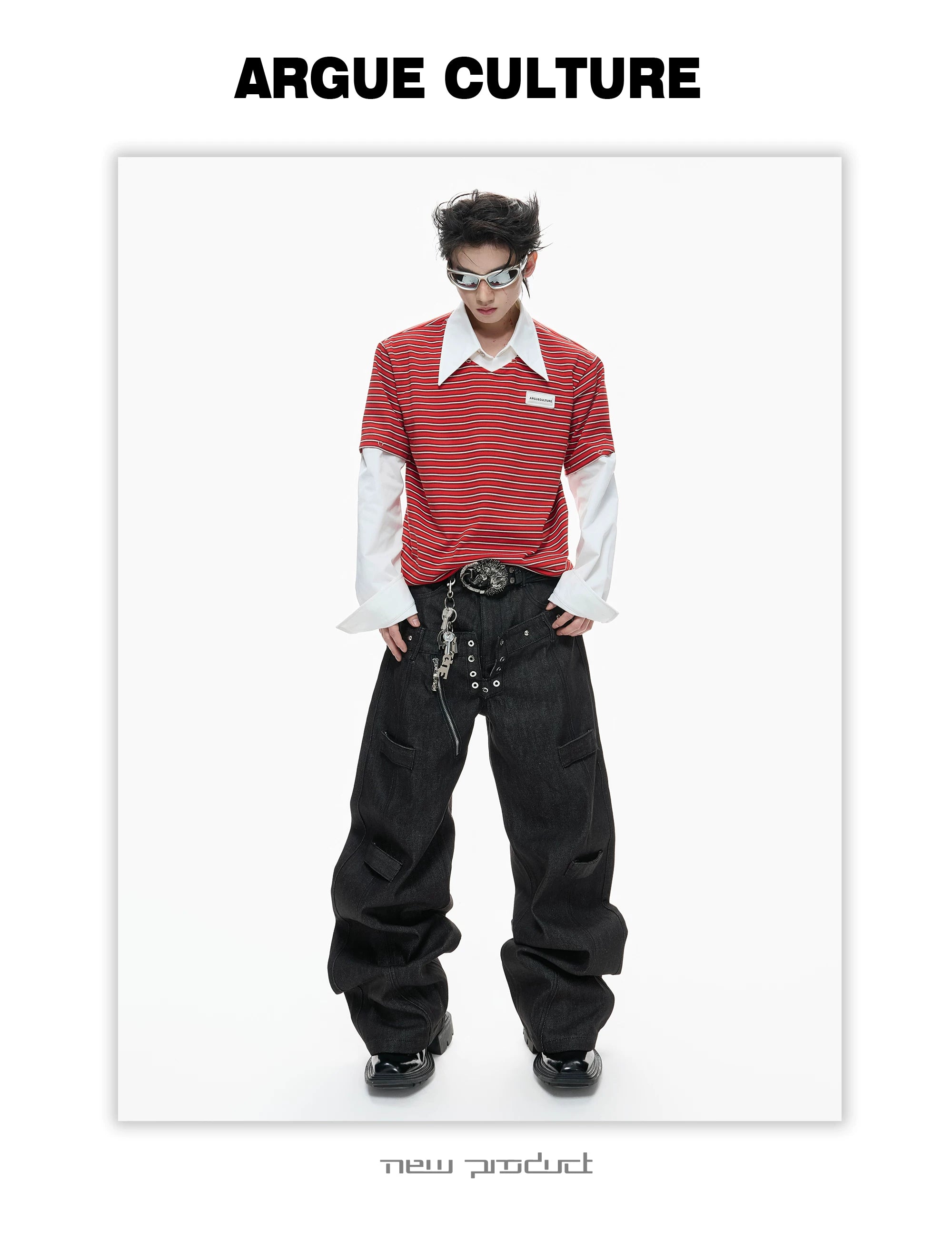 ArguECulturE Straight Double Waist Jeans