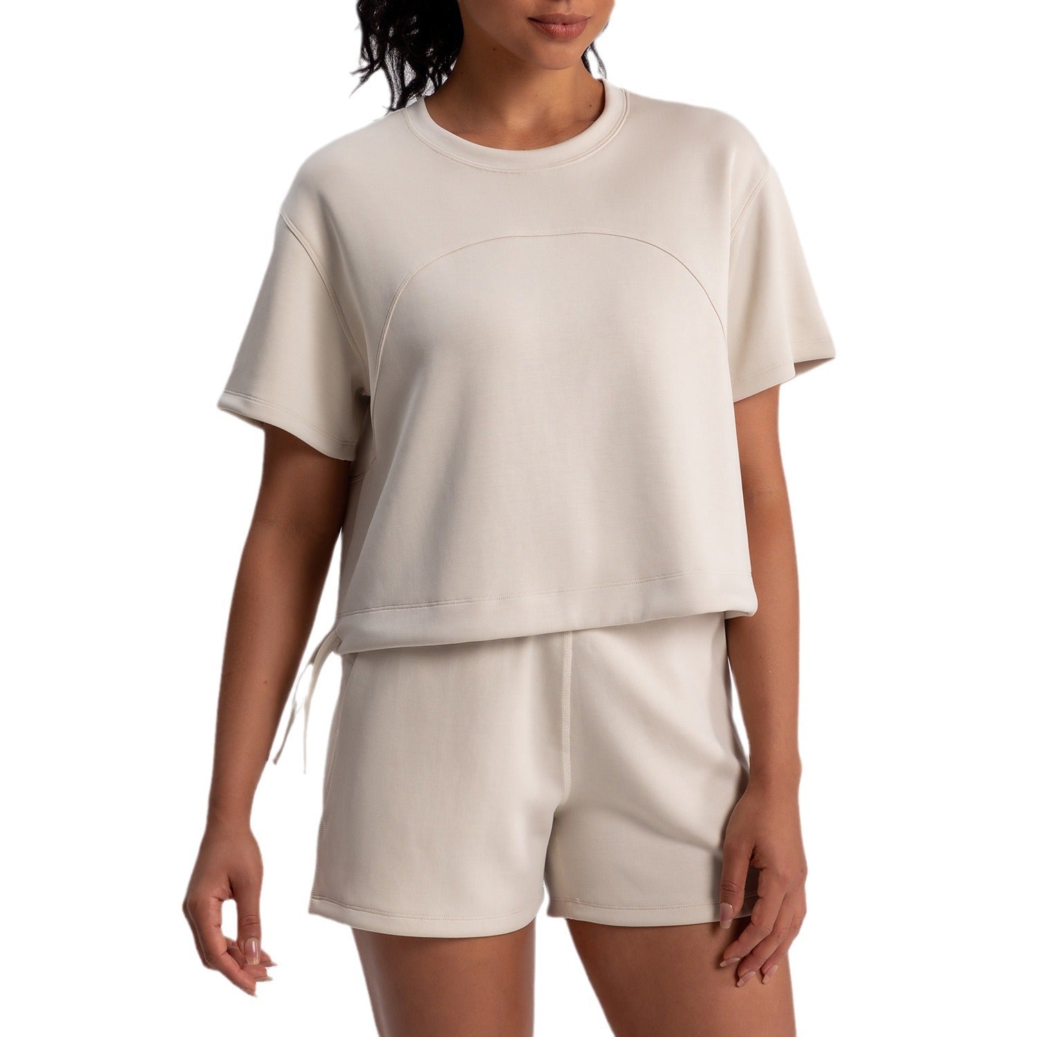 Athena Lulu Drawstring Sports Tee