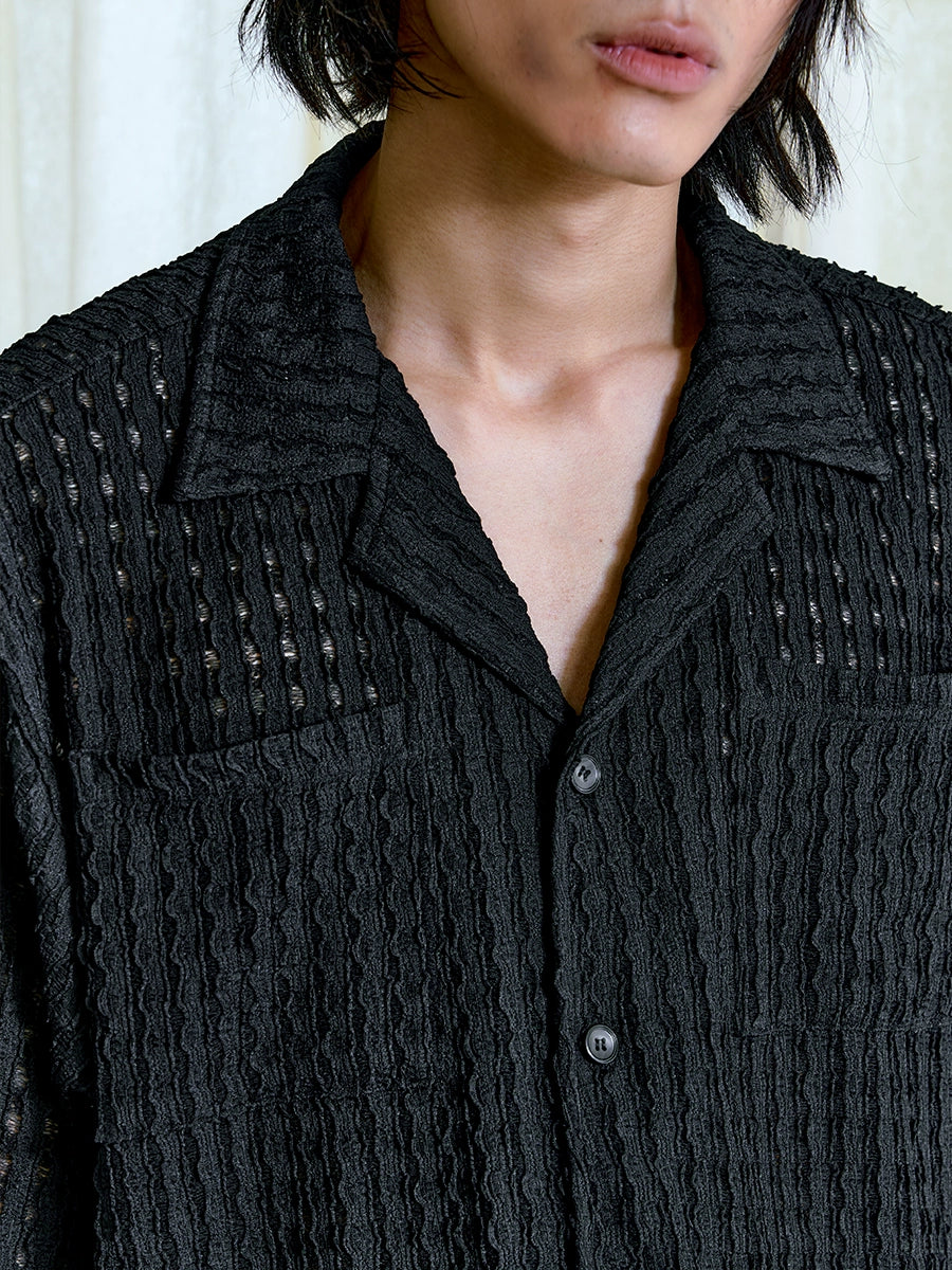 JCAESAR Cobweb Short Sleeve Shirt