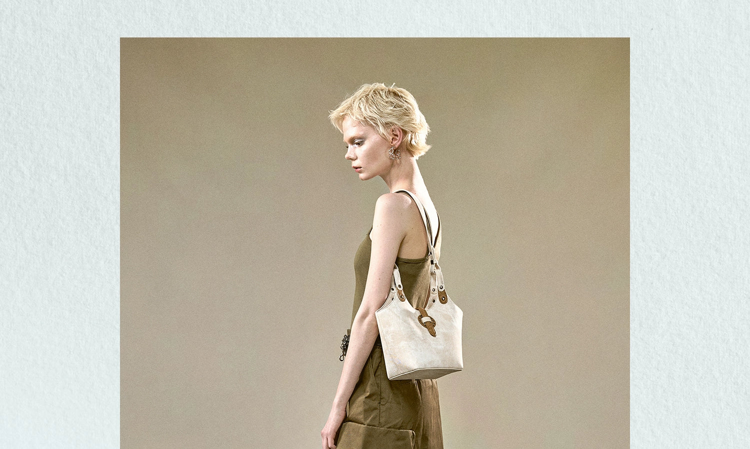 JACD Premium Sense Bucket Shoulder Messenger Bag