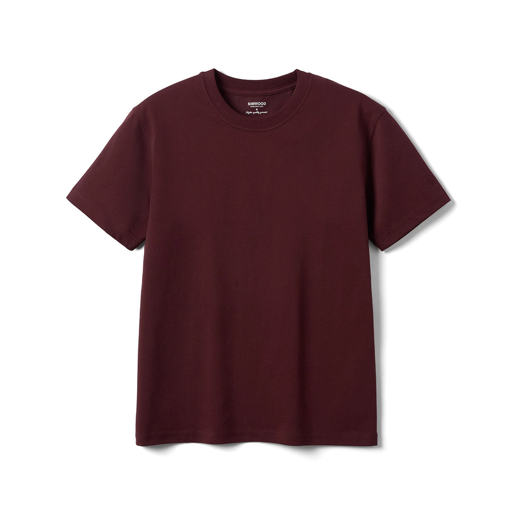 SIMWOOD Long-staple Cotton Casual Versatile Tee
