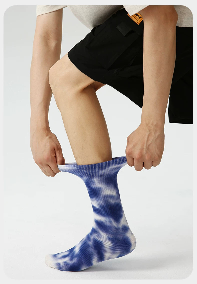 Renaissance Tie Dye Anti-Bacteria Socks 3pcs