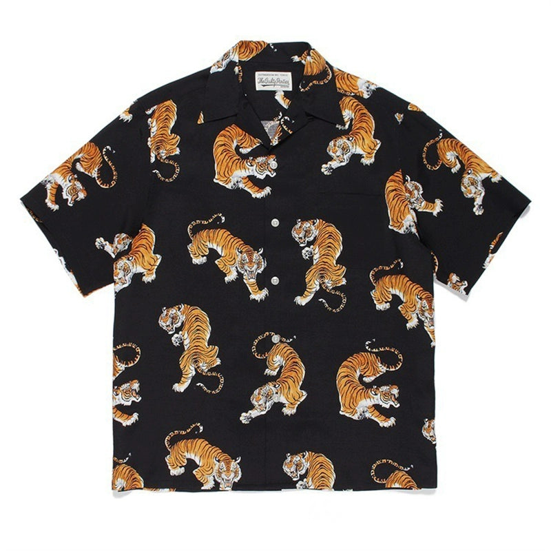 PUBLICRADIO Cuban Collar Casual Versatile Shirt