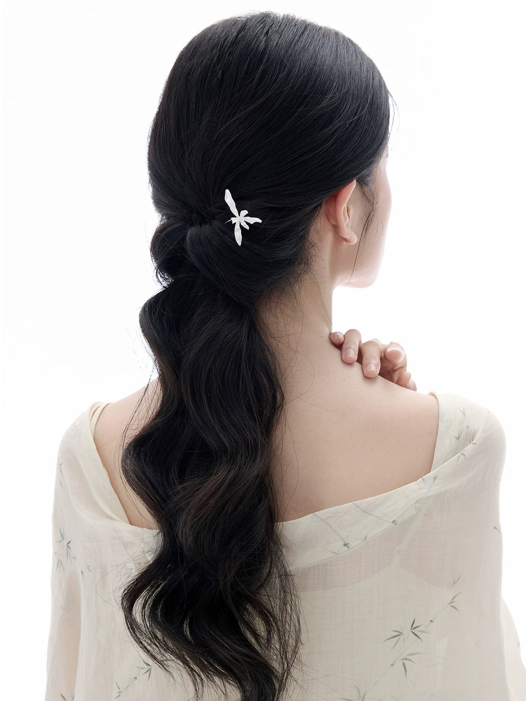 NO SOLUTION Niche Orchid Hairpin