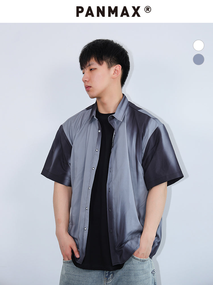 PANMAX Chinese Style Ink Design Guochao Loose Large Size Tee