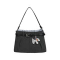 Costustoot Splicing Plaid Underarm Shoulder Tote Bag