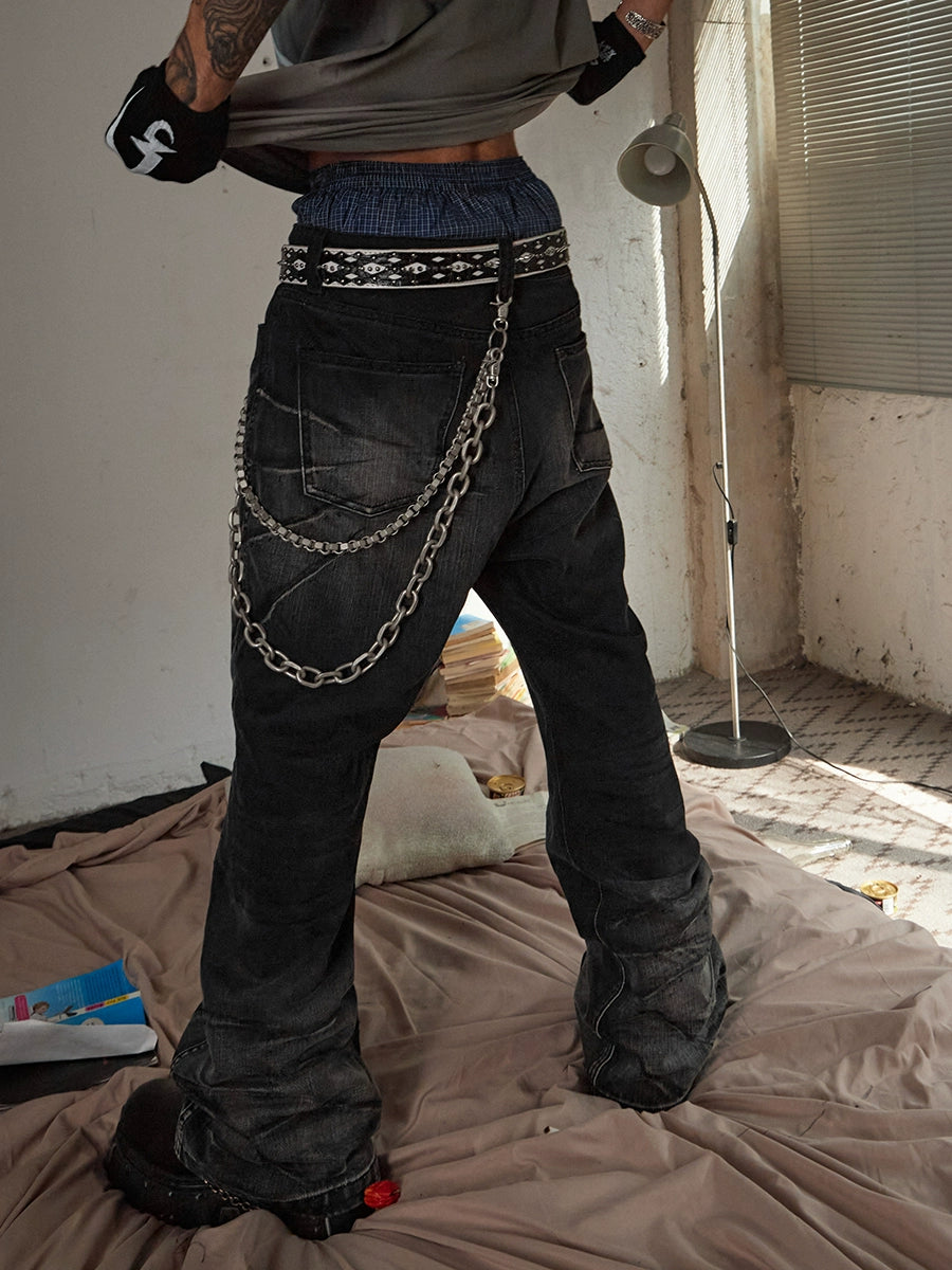 DND4DES Retro Old Spoof Mickey Pendant Trouser Chain