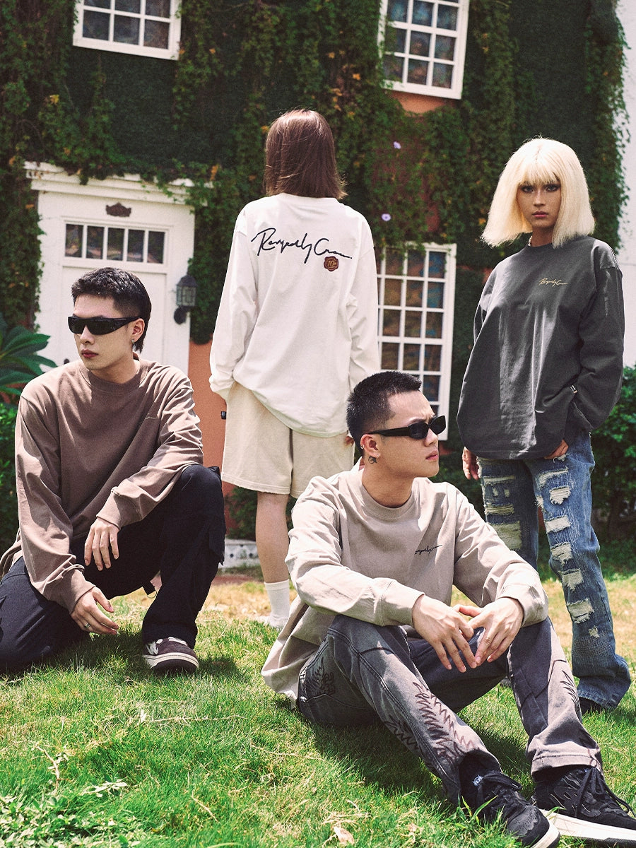 Remedy Classic Badge Long Sleeve Tee