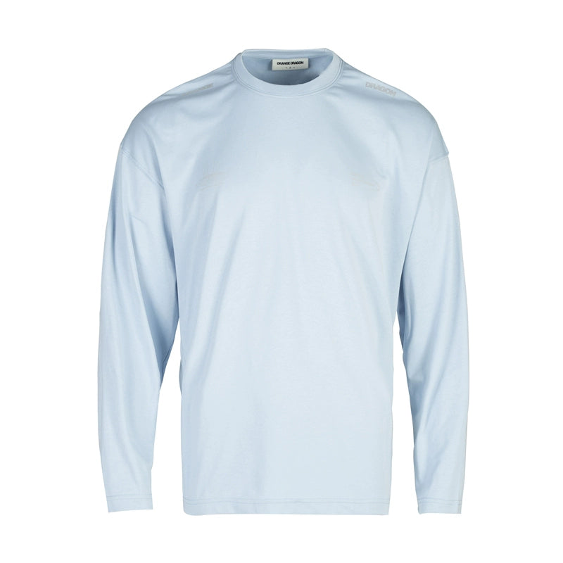 OD Moisture Absorption Quick Drying Cool Feeling Round Neck Fitness Long Sleeve