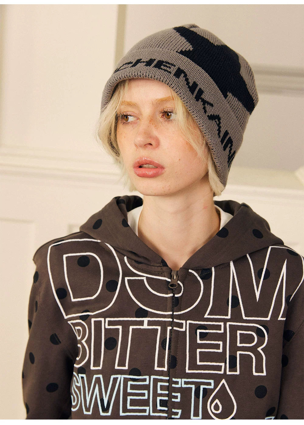 DONSMOKE Star Flanged Wool Hat