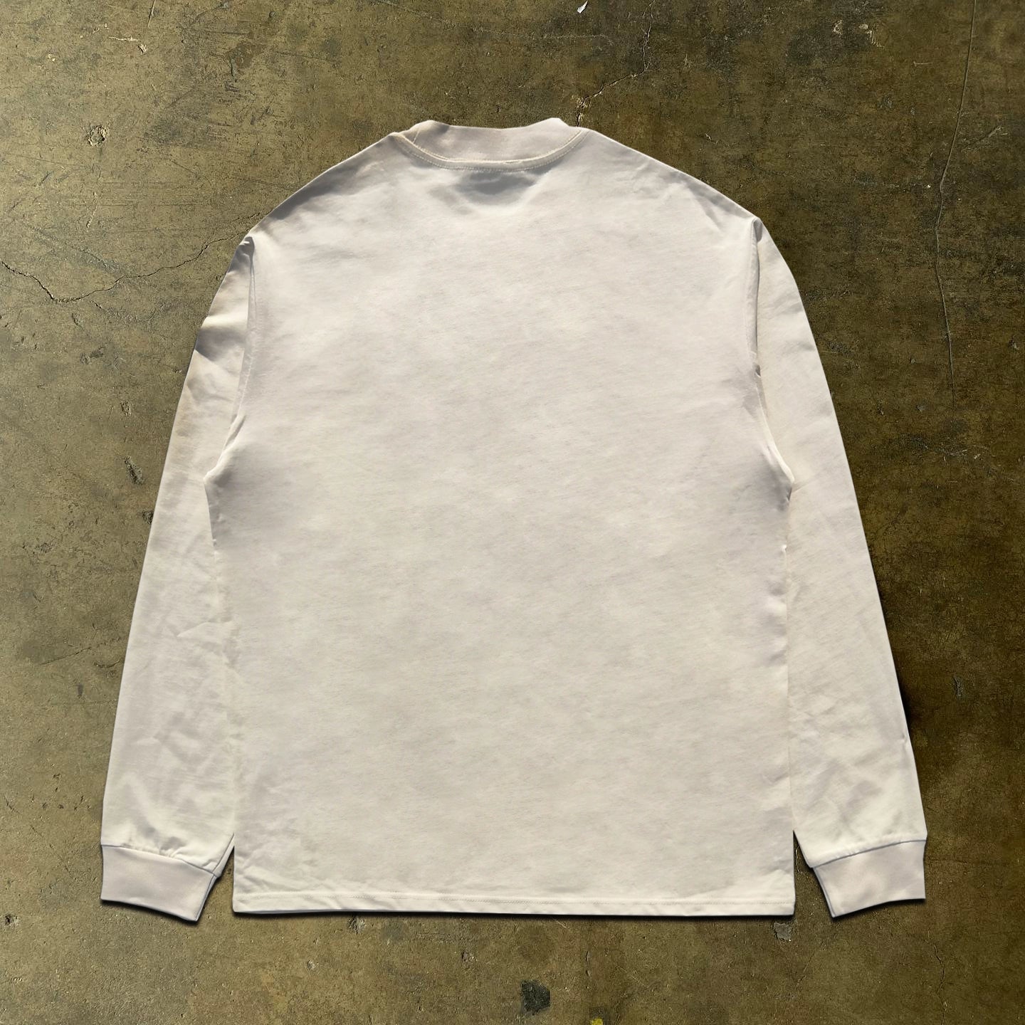 Wang Youbing Studio! Opacity 220g 100% Cotton Long Sleeve Tee