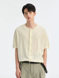 BUTTBILL Crew Neck Loose Casual Shirt Tee