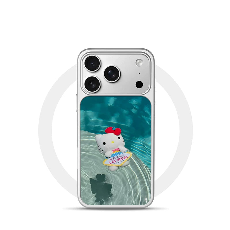 Pbcase Pool Cat Niche INS Wind IPhone Case