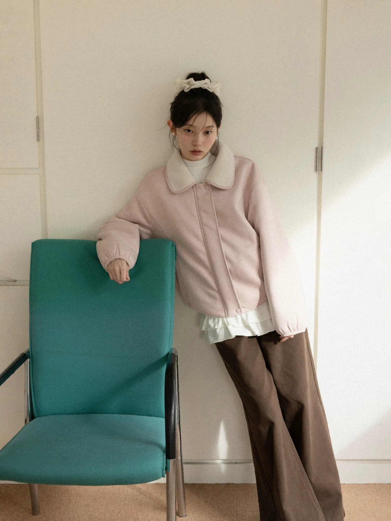 Cantonstory Fungus Edge Slim Bottom Long Sleeve