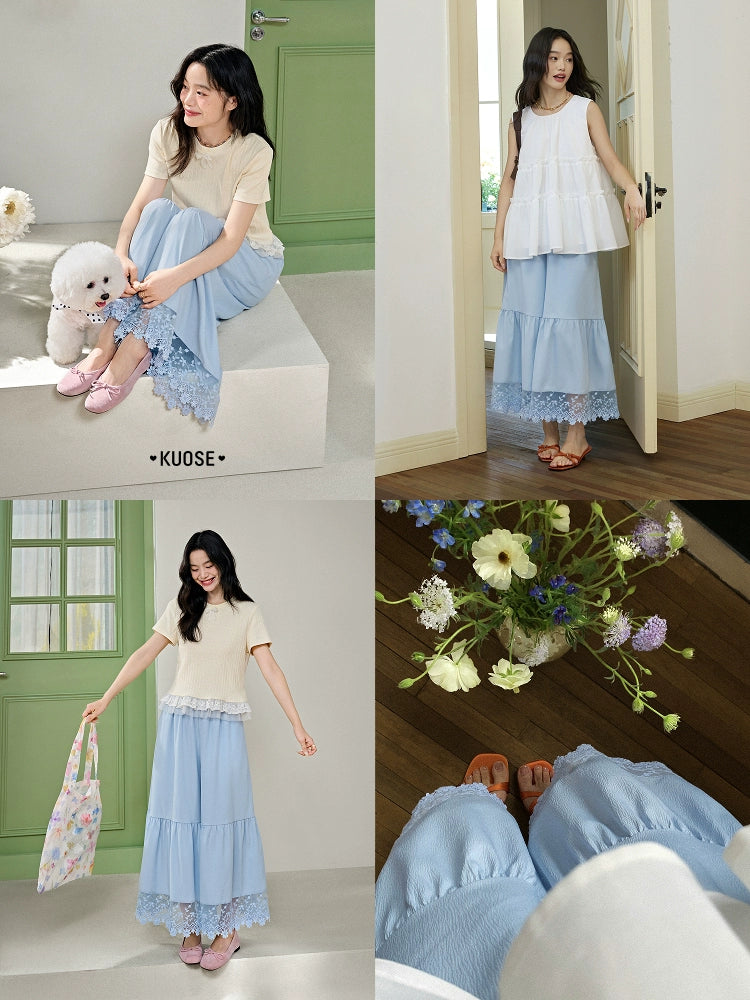 Kuose Lace Culottes