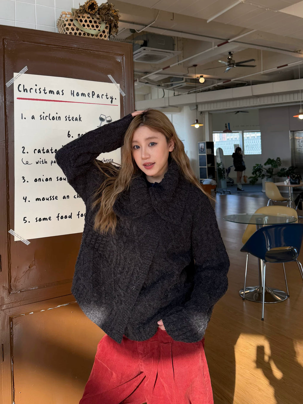 CCYE Lapel Lazy Sweater Jacket