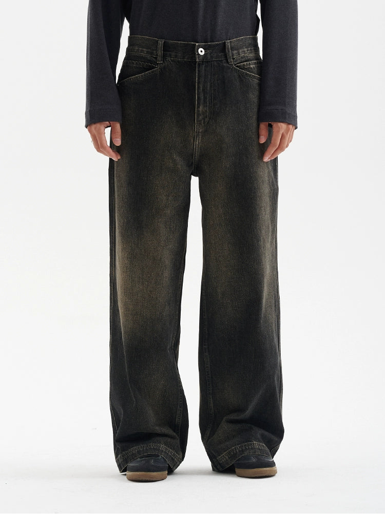 BUTTBILL Vintage Loose Casual Jeans