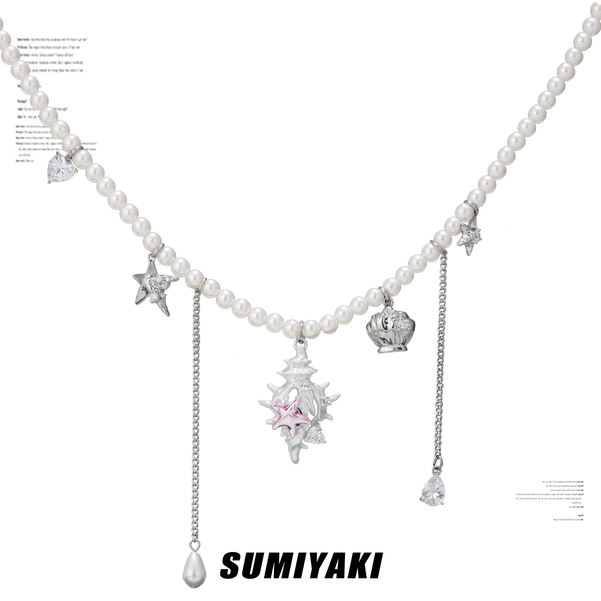 SUMIYAKI Conch Pearl Necklace