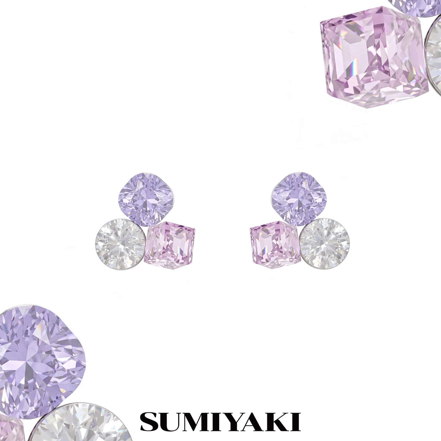 SUMIYAKI Niche Super Flash Earrings