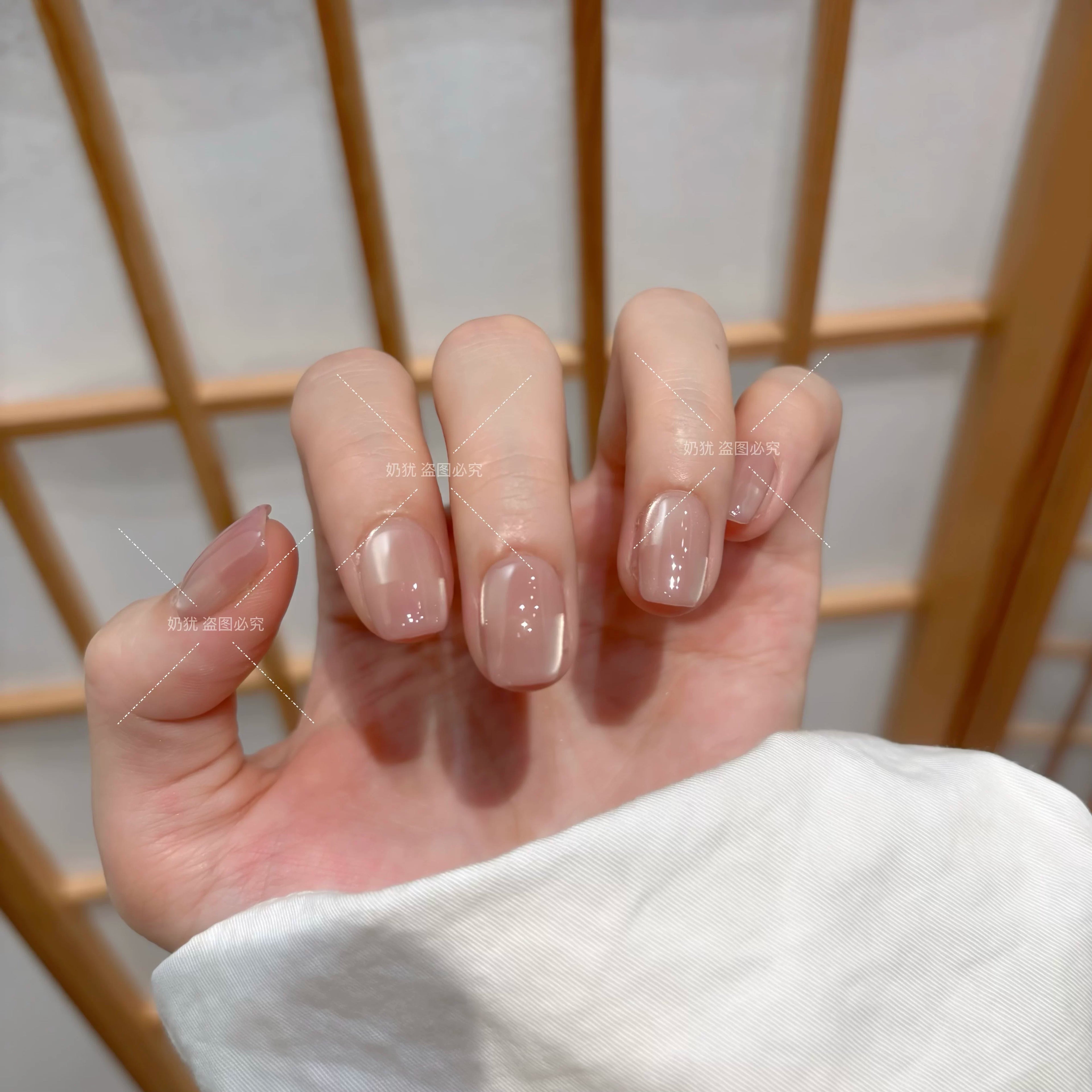 Beetle Nails Handmade Naked Skin Water Feeling Glass Beads Wearing Armor
