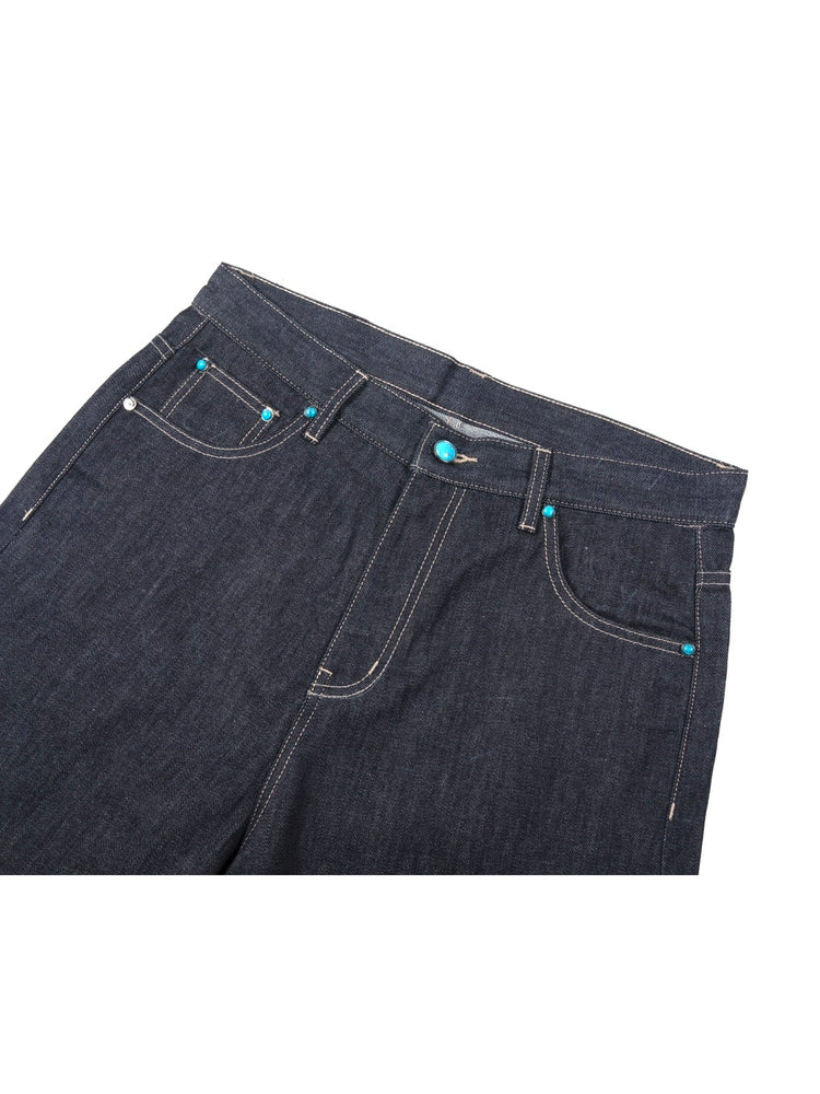 VOWPROGRESS Straight Loose Jeans