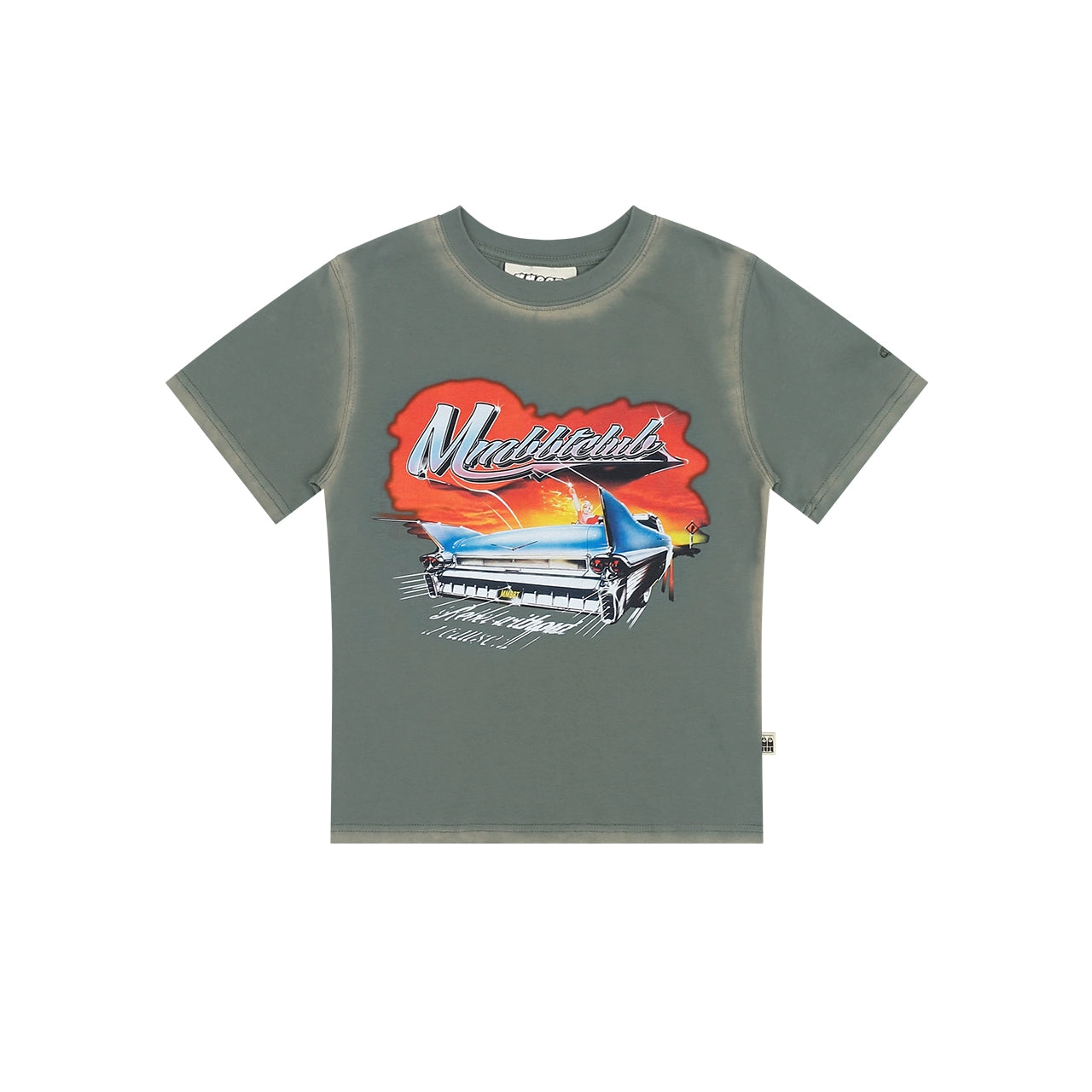 MMBBT Retro Old Printed Round Neck Tee