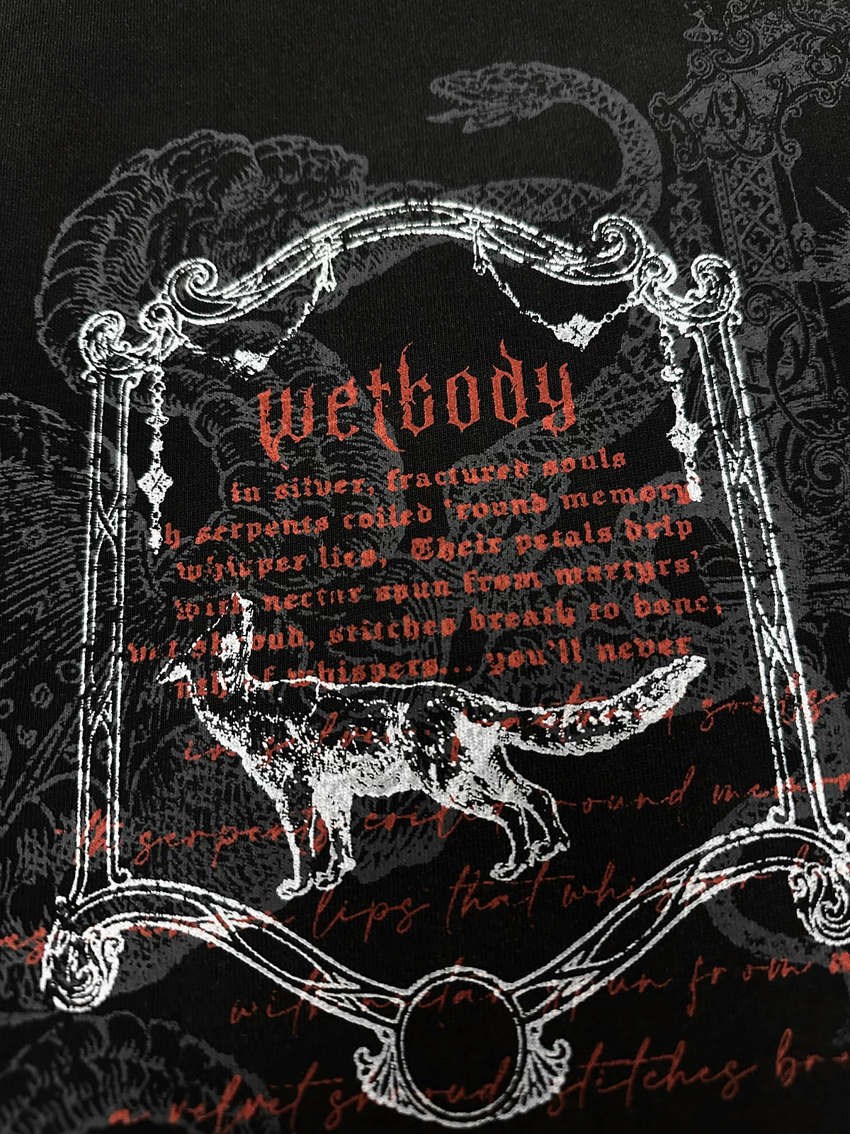 Wetbody Niche Loose Casual Tee