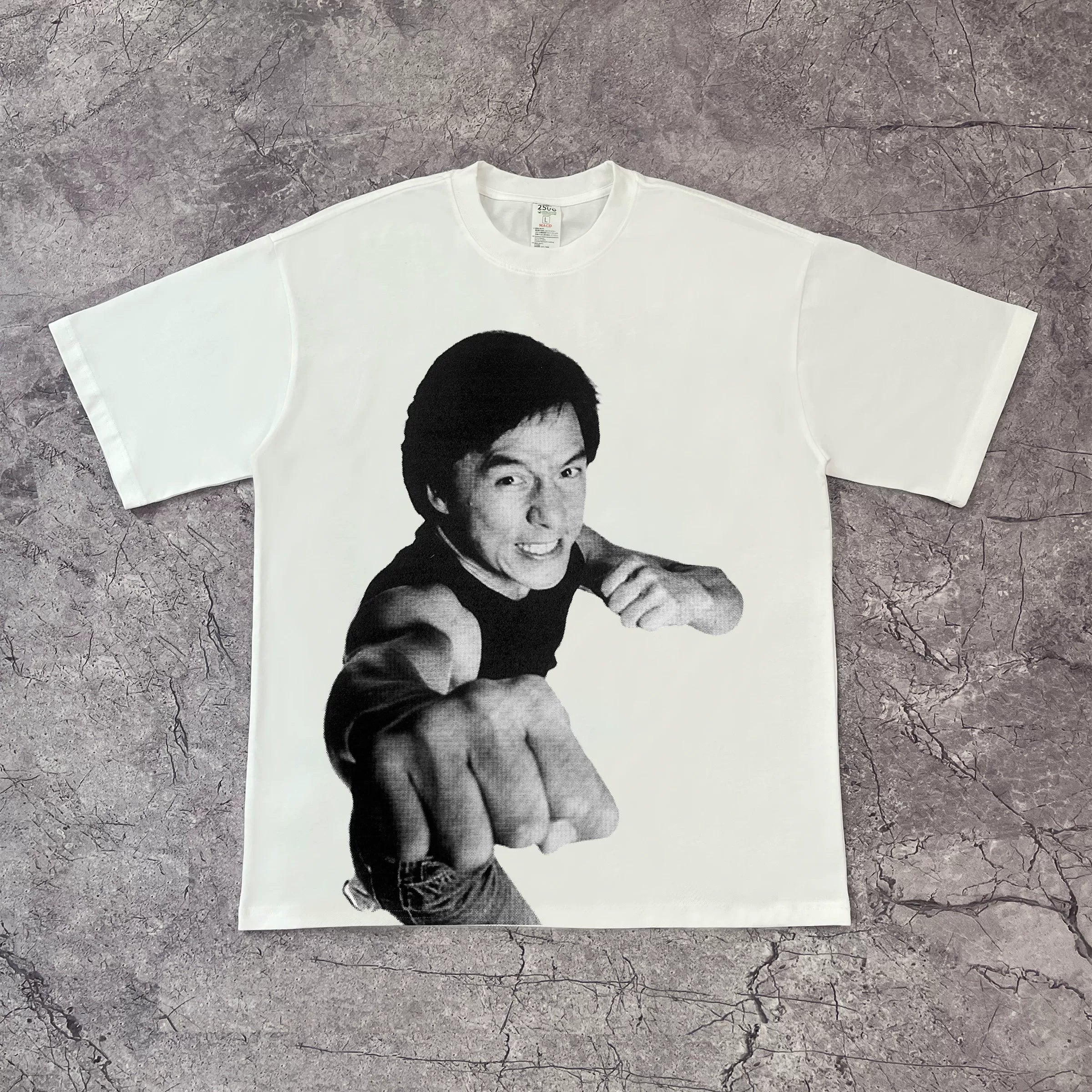 DKNT Character Print Casual Loose Tee