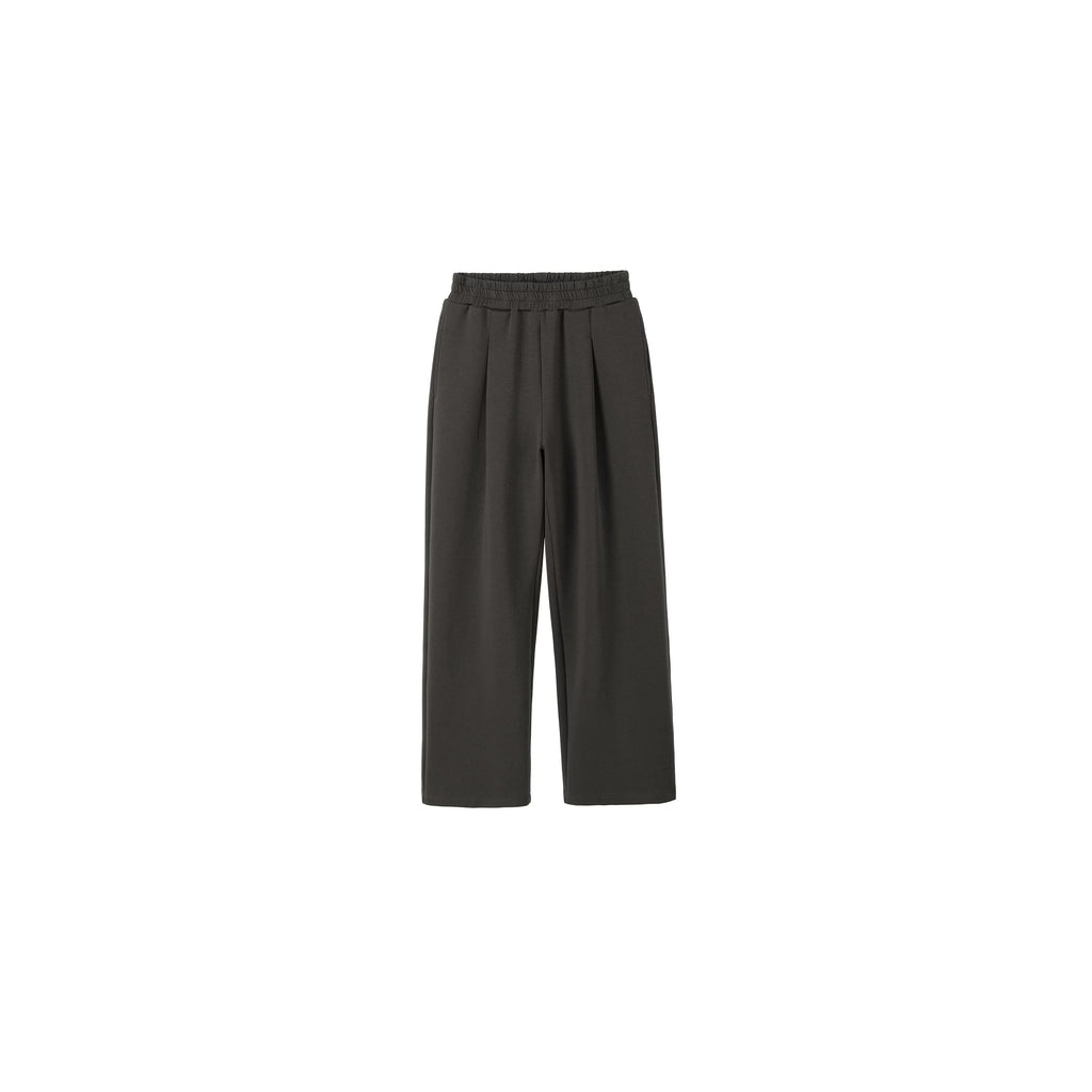 PLUS NO LOGO Lyocell Machete Straight Trousers